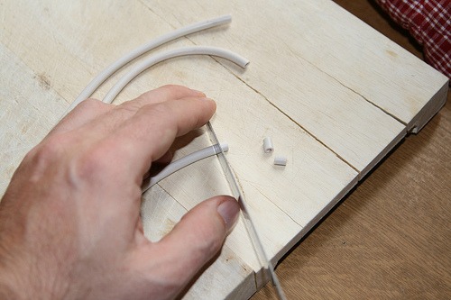 DIY: Homemade beads made from electrical wires