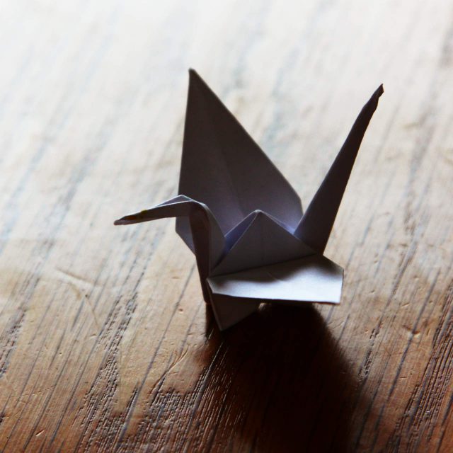 Paper crane (Photo: Morten Skogly)